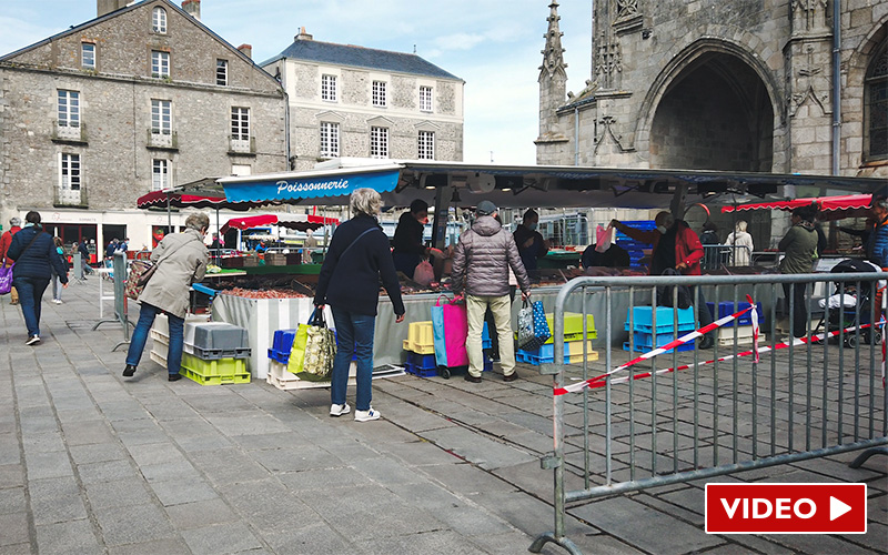 Guérande : de nouveaux commerçants au marché dès le samedi 16 mai